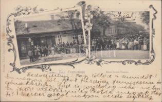 Bácsszenttamás, the shop of Ilija Jankovic; floral