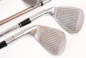 Profi golf szett 17 db klf ütő (Burner, Mizuno, Big Berta) táskával / Professional golf-set with 17 ...