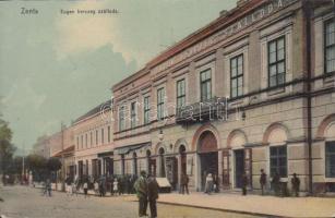 Zenta, Eugen herceg szálloda; Kabos Ármin kiadása / hotel