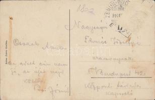 Zenta, Eugen herceg szálloda; Kabos Ármin kiadása / hotel