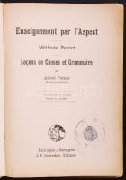 Alfred Pernot: Enseignement par l'Aspect. Esslingen J. F. Schreiber megviselt egészvászon kötés...