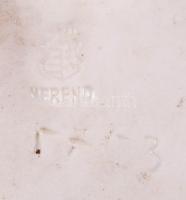 Herendi Déryné, kézzel festett, jelzett, hibátlan, m:35 cm /Herend Mrs.Dery porcelain figure, hand p...