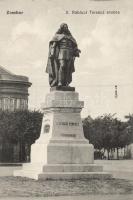 Zombor, II. Rákóczi Ferenc szobra; Lugumerszky P. Szvetozár kiadása / statue
