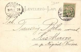 Bácstopolya, vasútállomás, Magos vendéglő; Wilheim Miksa kiadása / railway station, restaurant; flor...