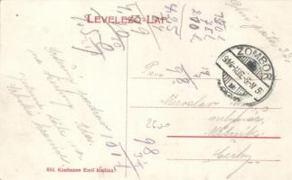 Zombor, Vitéz utca; Kaufmann Emil kiadása / street