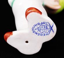 Herendi törpe, kézzel festett, jelzett, hibátlan, m:7 cm