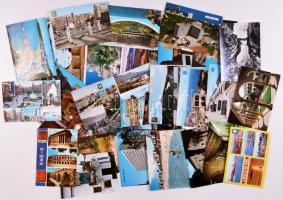 98 db modern, főleg spanyol képeslap / 98 modern, mainly Spanish postcards