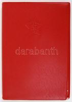 Csehszlovákia 1971. "50 éves a Csehszlovák Kommunista Párt" kitüntetés mellszalagon adomán...