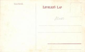 Csízfürdő, Első Csízi bazár, Szűcs Simon kereskedése / bazaar