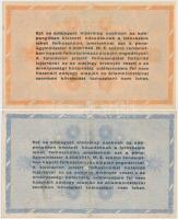 1946. 10.000.000AP + 100.000.000AP T:II,II- (szamárfül, foltok)