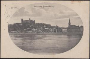 Pozsony, castle, church (EK)