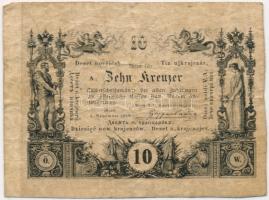 Ausztria 1860. 10Kr T:III Austria 1860. 10 Kreuzer C:F