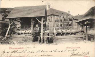 Verespatak, aranyzúzdák; Dunky fivérek kiadása / gold mine