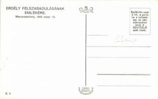 Marosvásárhely, bevonulás / entry of the Hungarian troops