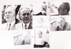cca 1960-1980 20 db Hernádi Gyula fotó: forgatások, személyes, és családi fotók is