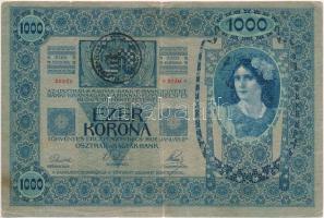 1903. 1000K román felülbélyegzéssel T:III