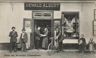 Temesmóra, Moravica; Déwald Albert vegyeskereskedése / shop
