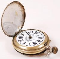 cca 1910 System Roskopf Patent mechanikus stopperóra, szép szecessziós tokkal, üveg nélkül, működik,...