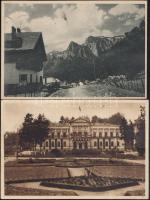 11 db erdélyi és román városképes lap az 50-es évekből / 11 Transylvanian and Romanian postcards from the 50s