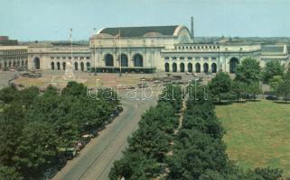 8 db modern USA lap, benne 3 leporello / 8 modern USA postcards with 3 leporello (Anaconda, Los Ange...