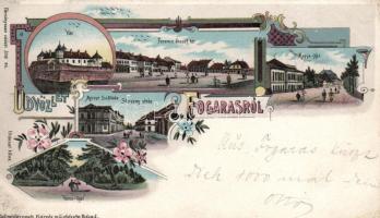 1899 Fogaras, litho