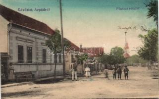 Árpád, Fő utca / main street