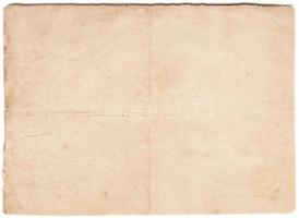 1849. 2Ft csak előlapi fekete próbanyomat, vastagabb papír! T:III RR!
Hungary 1849. 2 Forint only fr...