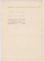 1934 Kerny István (1879-1963): Kecskemét, Kossuth Lajos szoborkompozíciójának mellékalakja, vintage ...