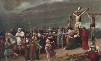 7 db régi, jó minőségű festmény reprodukciók és erotikus képeslapok / 7 old painting reproductions, ...