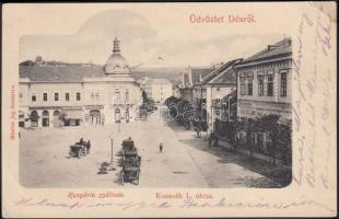 Dés, Kossuth utca, Hungária szálloda / hotel (EB)