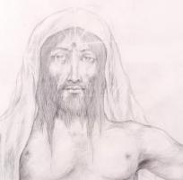 Szentandrássy István (1957-): Tanulmány rajz. Ceruza, papír, jelzett, üvegezett keretben 55×75 cm