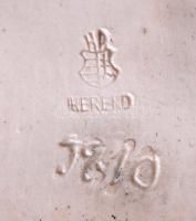 Herendi falatozó juhász a pulijával, kézzel festett, hibátlan, jelzett, m:20 cm