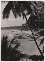 cca 1930-1940 Ceylon, Mount Lavinia, kikötő Colombo mellett, feliratozva, 23x17 cm