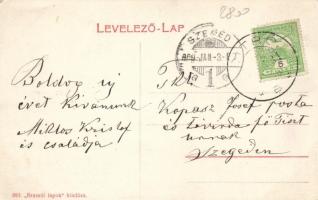 Ditró, Piactér 'Brassói lapok kiadása' / market place