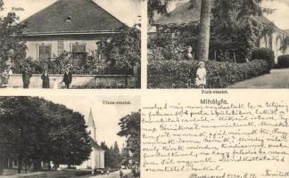 Mihályfa posta, park