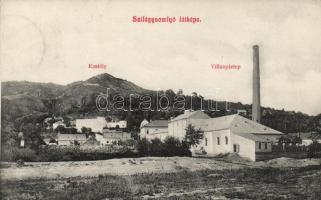 Szilágysomlyó, kastély, villanytelep / castle, power plant (EK)