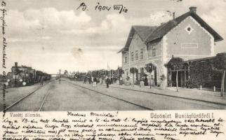 Buziásfürdő, vasútállomás / railway station