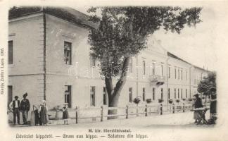 Lippa, Főerdőhivatal; Zeitler Lajos kiadása / forestry office
