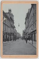 cca 1890 Zagreb fotó (kis szakadás) / photo (small tear) 17x11 cm