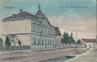 Szepetnek Római katolikus templom és iskola (fa)