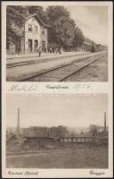 Ajka, vasútállomás, üveggyár (EK)