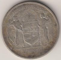 1930. 5P Ag "Horthy-jobbra" T:3
Adamo P8