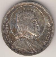 1938. 5P Ag "Szent István" T:2 ph. Adamo P8.1