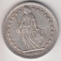 Svájc 1947B 2Fr Ag  T:2 Switzerland 1947B 2 Francs Ag C:XF Krause KM#21