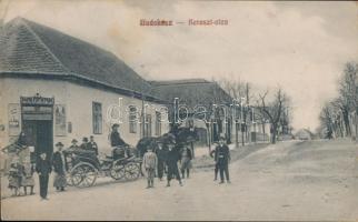 Budakeszi, Kereszt utca, Rapoltek István üzlete (EK)