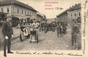 Szászváros, Café Eisenberger, collage