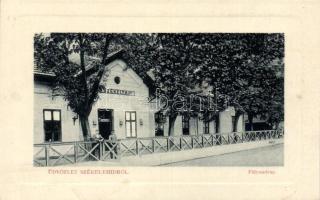 Székelyhíd, vasútállomás; Kohn Sámuel kiadása / railway station