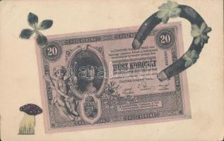 Húsz korona / Hungarian banknotes (EK)