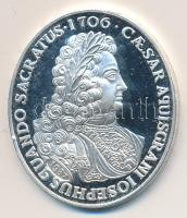 Németország 1987. "Achener Schautaler 1706" ovális Ag replika (11.2g/0.500/34x29mm) T:PP Germany 1987. "Achener Schautaler 1706" oval Ag replic (11.2g/0.500/34x29mm) C:PP