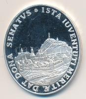 Németország 1987. "Achener Schautaler 1706" ovális Ag replika (11.2g/0.500/34x29mm) T:PP
G...